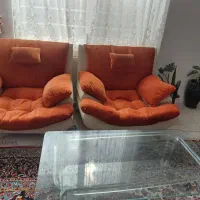 مبل چرم و‌پارچه ترکیه ای ۷ نفره|مبلمان خانگی و میز عسلی|آستانه اشرفیه, |دیوار