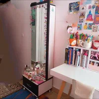 آیینه قدی و میز آرایشی|آینه|اردبیل, |دیوار