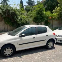 پژو 206 مدل 89 بدون رنگ سفارشی