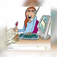 منشی سالن زیبایی زنانه