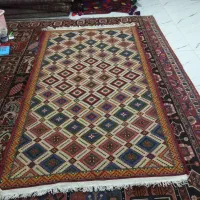 ۶ تخته قالیچه و ۲ تخته خورج خوش رنگ|فرش|لردگان, |دیوار