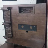 زیر تلویزیونی طرح چوب و Mdf|میز تلویزیون|ایلام, |دیوار