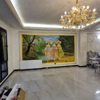 نقاشی تزئینی  پتینه کاری فینیش نهایه ساختمانی