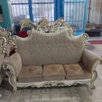 مبلمان راحتی ۷ نفره با پارچه مازاراتی مدل الماس