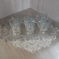 سینی و استکان سیلور