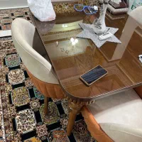 فروش مبل هشت نفره همراه با نهار خوری جلو مبلی|مبلمان خانگی و میز عسلی|میناب, |دیوار