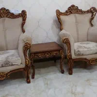 مبلمان راحتی ونیمه سلطنتی کلاسیک