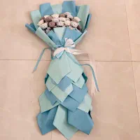 دسته گل خرسی تدی بزرگ وبوکت عروسکی مناسب هدیه نونو|اسباببازی بچه|تهران, ارم|دیوار