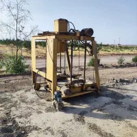 دستگاه کول زن بتنی قنات و لوله زن کانال شهرداری