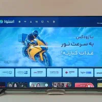 تلویزیون هوشمند ۵۵اینچ اسنوا با کارتن