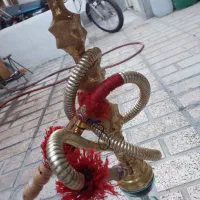 قلیان قلیون برنجی اصلی تو پر|کلکسیون و سرگرمی|قدس, شهر‌قدس|دیوار