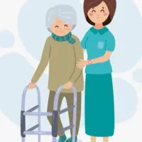 پرستار سالمند خانم 75 ساله پوشکی جمعه‌ ها 2 ساعت