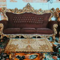 مبل استیل.   سلطنتی. کلاف درشت درحد