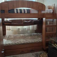 تخت دوطبقه تمام ام دی اف
