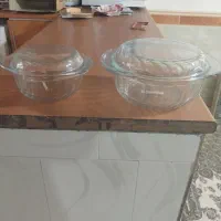 دوعدد ظرف پیرکس