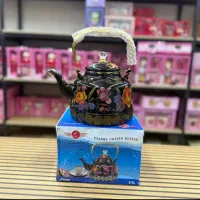 کتری لعابی طرح دار