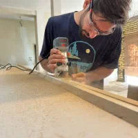 نجار سیار  کابینت MDF نجار چوب ترموود