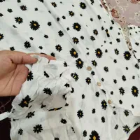 لباس نخی ولینن ودامن پفکی  به قیمت خرید پارسال