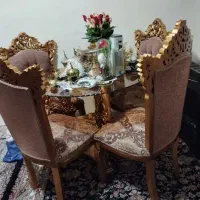 ناهار خوری سلطنتی چوب راش نو نو