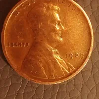 سکه 1 سنت لینکلن 1909 V.D.B آمریکا