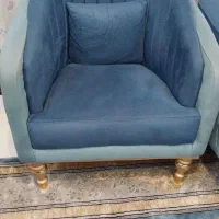 مبل فیروزه ای ۷نفره