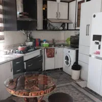 کابینت آشپزخانه و سینگ ظرف شویی و هود