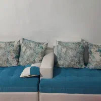 مبل راحتی ده نفره با میز و گلمیز|مبلمان خانگی و میز عسلی|شیراز, لاله|دیوار