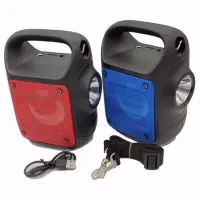 اسپیکر بلوتوثی چراغ قوه دار