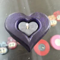 سنگ مصنوعی با شمع