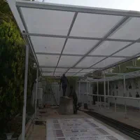 سایه بان و سقف آهنی