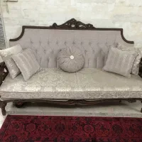 ست مبل و میز ناهار خوری تمام چوب راش