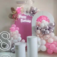 بادکنک ارایی و ریسه اماده نصب