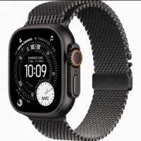 اپل واچ Ultra 3 Black 49mm-Titanium Milanese loop