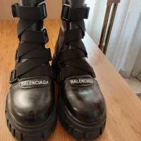 نیم بوت زنانه چرم سایز 39