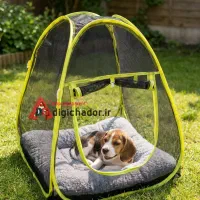 قفس خانه لانه چادری پشه بند پت سگ گربه پرنده فنری