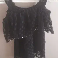 پیراهن مشکی دخترانه