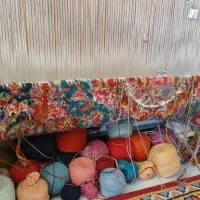 فرش نیمکاره طرح سالاری