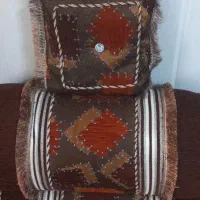 ۱۲عدد بالش پر ،جنس مخمل ۱۰کیلویی