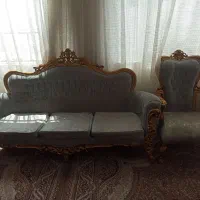 مبل استیل کلاسیک هفت نفره