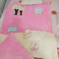 ست تشک و پتو و بالش نوزادی