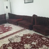 مبل 9 نفره با رنگ خاص زرشکی|مبلمان خانگی و میز عسلی|اهواز, شهرک دانشگاه|دیوار