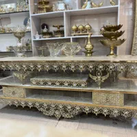 میز تلویزیون برنز 160سه طبقه هایگلس ترک(برنز برتر)|میز تلویزیون|کرمانشاه, |دیوار
