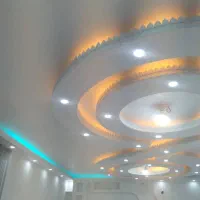 کار گچ کاری ولکه گیری با نازلترین