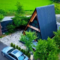 سود دوجانبه زمین با کلبه سویسی*فروش اقساطی