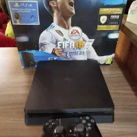 ps4 1t slim با بازی های fc 25 و wk25