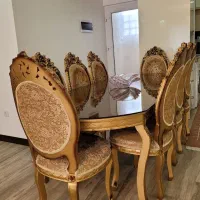 میز ناهار خوری هشت نفره سلطنتی