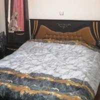 تخت دو نفره چوبی