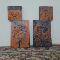 انواع تابلو بوم رنگ کلاسیک.