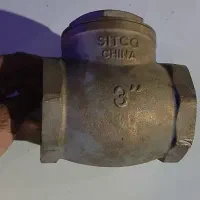 شیر یک طرفه برنزی ۳ اینچ