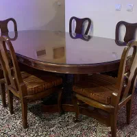 میز ناهارخوری چوبی بسیار باکیفیت